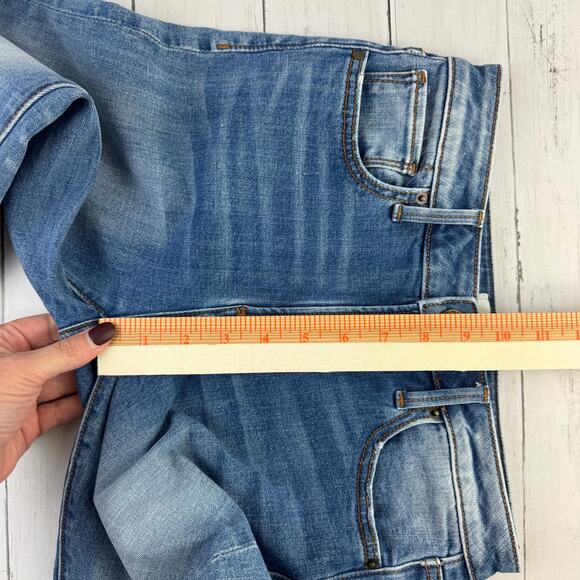 Driftwood Moonlight Blue Audrey High Rise Jeans Distressed Ripped Size 25 x 29 - Picture 15 of 16